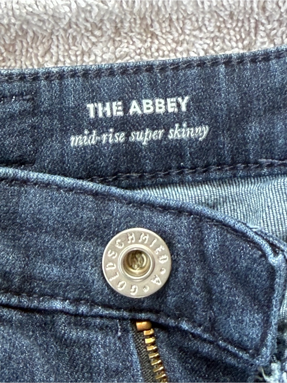 Ag Adriano Goldschmied Dark Blue Skinny Jeans - Picture 5 of 12